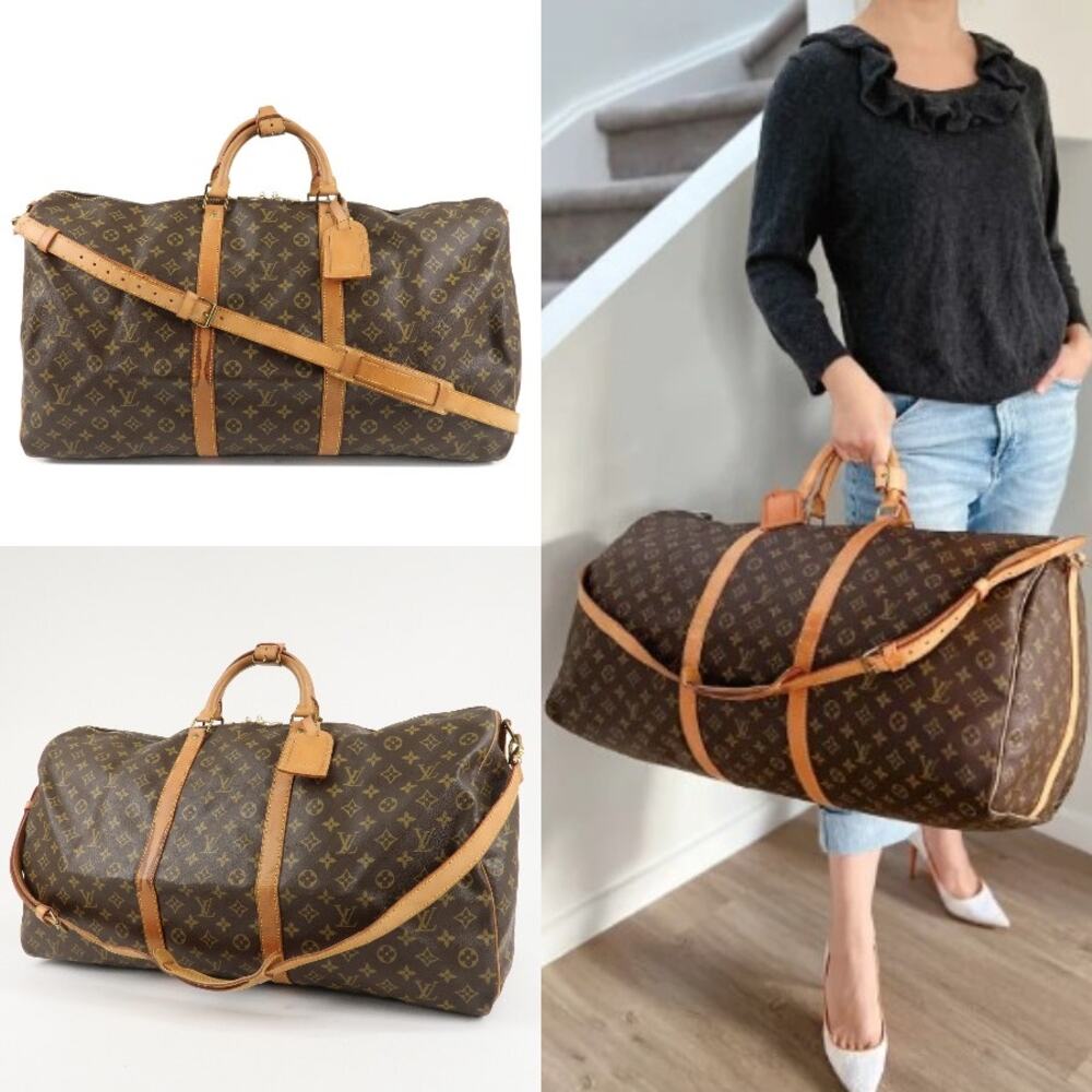 💎✨BEAUTIFUL✨💎Authentic Louis Vuitton Monogram Keep All Bandouliere 60